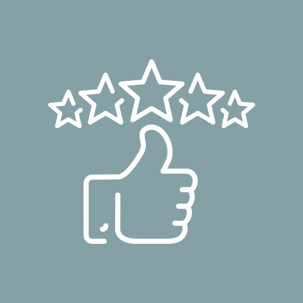 Kwaliteit icoon groen