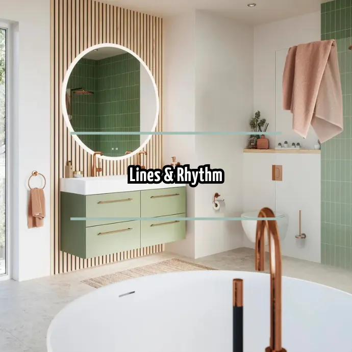 Lines & Rhytm badkamer